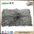 Precio barato Mongolian Sheep Fur Skin Plate de color de fábrica del gradiente